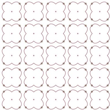 Geometrik süslemeli vektör deseni. Kusursuz tasarım dokusu.