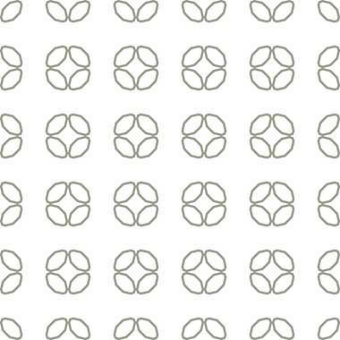 Geometrik süslemeli vektör deseni. Kusursuz tasarım dokusu.