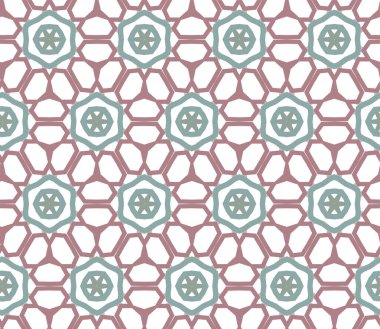 Kusursuz Vektör Deseni. Geometrik Süsleme Biçiminde Arkaplan DokusuName.