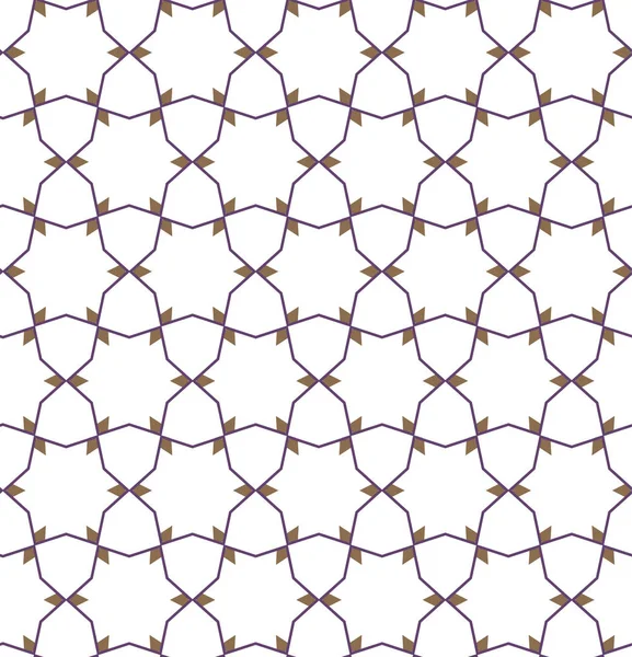 Geometrik süslemeli vektör deseni. Kusursuz tasarım dokusu.