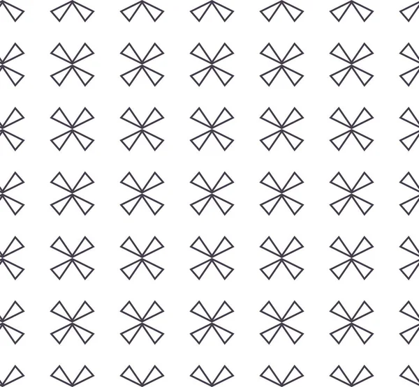 Geometrik süslemeli vektör deseni. Kusursuz tasarım dokusu.