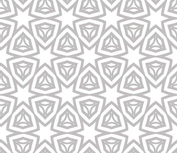 Geometrik süslemeli vektör deseni. Kusursuz tasarım dokusu.