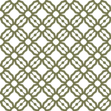 Kusursuz Vektör Deseni. Geometrik Süsleme Biçiminde Arkaplan DokusuName.