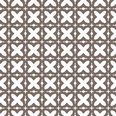 geometrik süsleme biçiminde kusursuz vektör deseni