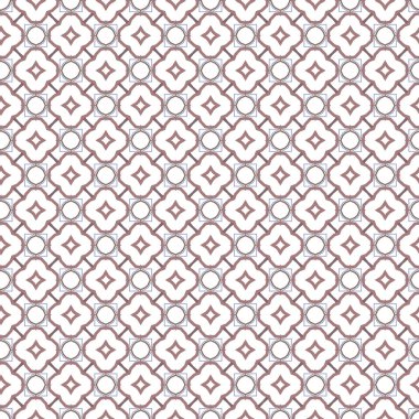 geometrik süsleme biçiminde kusursuz vektör deseni