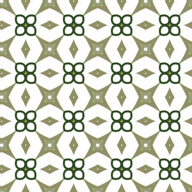 geometrik süsleme biçiminde kusursuz vektör deseni