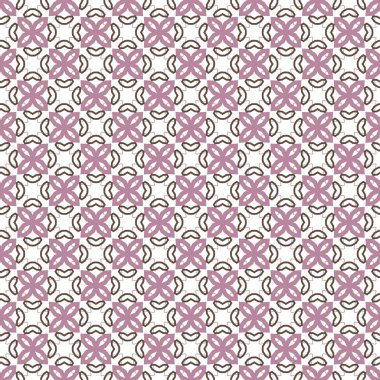 geometrik süsleme biçiminde kusursuz vektör deseni