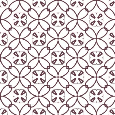 Kusursuz Vektör Deseni. Geometrik Süsleme Biçiminde Arkaplan DokusuName.