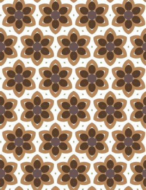 Kusursuz Vektör Deseni. Geometrik Süsleme Biçiminde Arkaplan DokusuName.