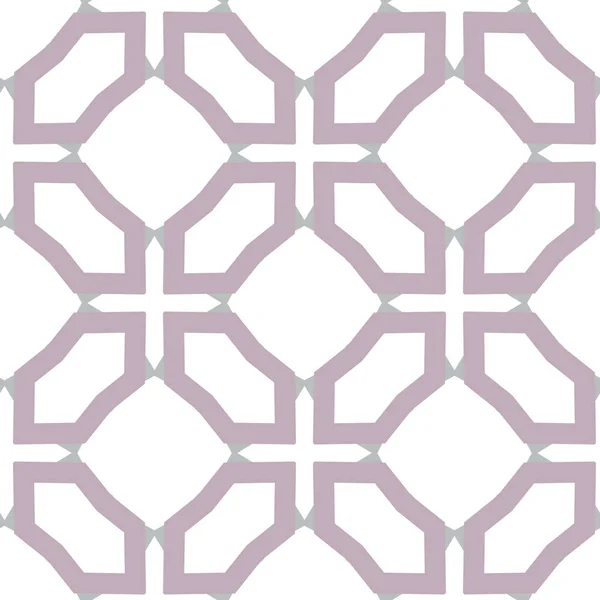 Patrón Vectorial Sin Costuras Estilo Ornamental Geométrico — Vector de stock