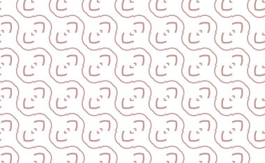 Geometrik süslemeli vektör deseni. Kusursuz tasarım dokusu.