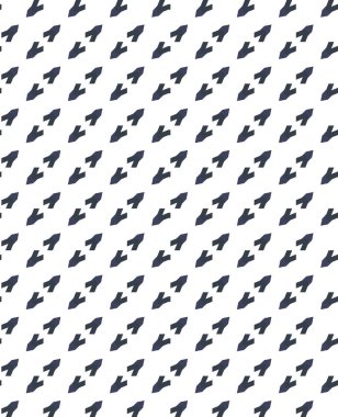 Geometrik süslemeli vektör deseni. Kusursuz tasarım dokusu.