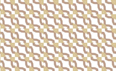 Geometrik süslemeli vektör deseni. Kusursuz tasarım dokusu.