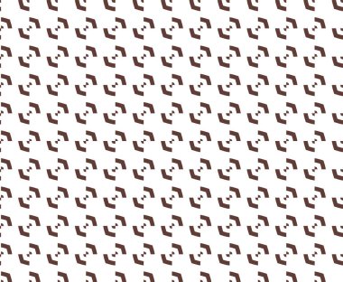 Geometrik süslemeli vektör deseni. Kusursuz tasarım dokusu.