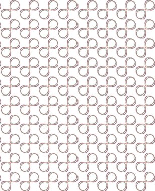 geometrik süsleme biçiminde kusursuz vektör deseni