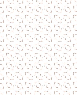 geometrik süsleme biçiminde kusursuz vektör deseni