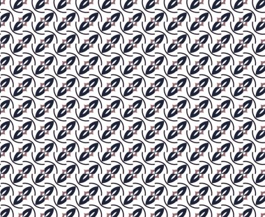 Kusursuz Vektör Deseni. Geometrik Süsleme Biçiminde Arkaplan DokusuName.