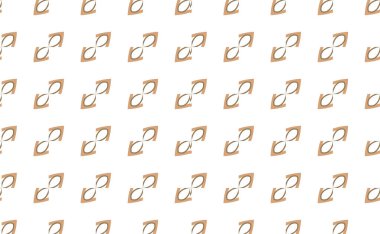 geometrik süsleme biçiminde kusursuz vektör deseni