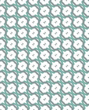 Kusursuz Vektör Deseni. Geometrik Süsleme Biçiminde Arkaplan DokusuName.