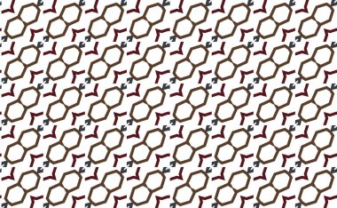 Kusursuz Vektör Deseni. Geometrik Süsleme Biçiminde Arkaplan DokusuName.