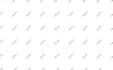 Geometrik süslemeli vektör deseni. Kusursuz tasarım dokusu.