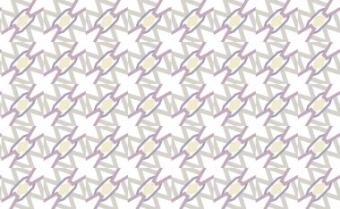 Geometrik süslemeli vektör deseni. Kusursuz tasarım dokusu.