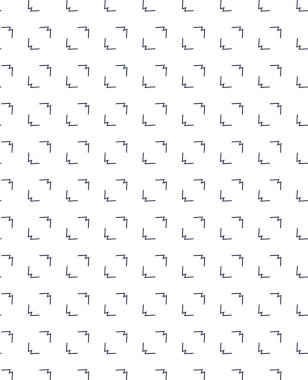 Geometrik süslemeli vektör deseni. Kusursuz tasarım dokusu.