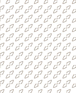 Dikişsiz geometrik süs vektör deseni. Soyut arka plan