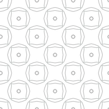 Dikişsiz geometrik süs vektör deseni. Soyut arka plan