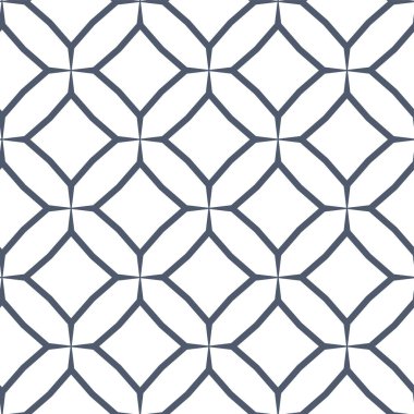 Dikişsiz geometrik süs vektör deseni. Soyut arka plan