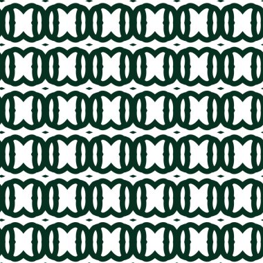 geometrik süsleme biçiminde kusursuz vektör deseni