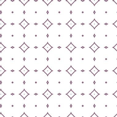 geometrik süsleme biçiminde kusursuz vektör deseni