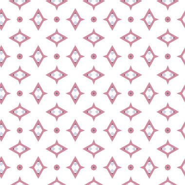 geometrik süsleme biçiminde kusursuz vektör deseni