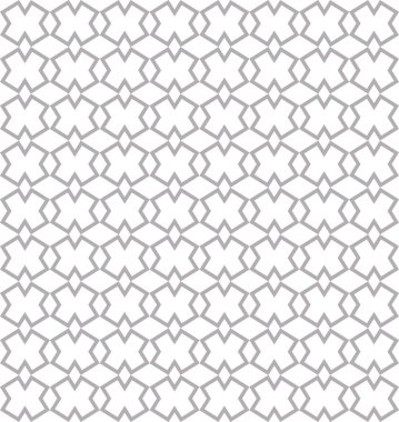 geometrik süsleme biçiminde kusursuz vektör deseni