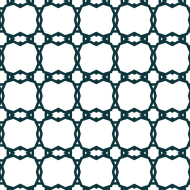Dikişsiz geometrik süs vektör deseni. Soyut arka plan