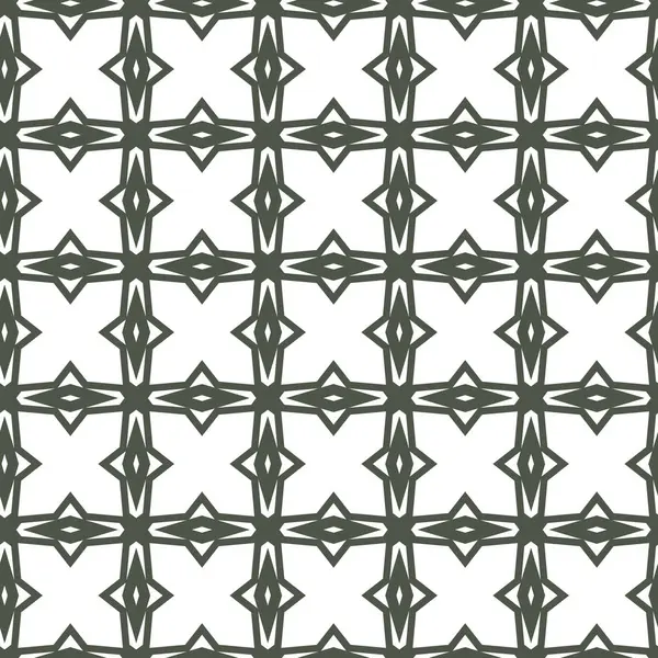 Motif Vectoriel Sans Couture Dans Style Ornemental Géométrique — Image vectorielle