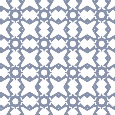 Dikişsiz geometrik süs vektör deseni. Soyut arka plan