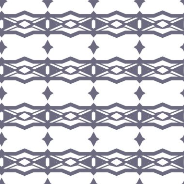 Dikişsiz geometrik süs vektör deseni. Soyut arka plan