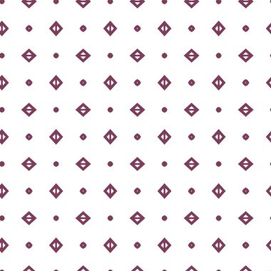 Dikişsiz geometrik süs vektör deseni. Soyut arka plan