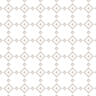 Dikişsiz geometrik süs vektör deseni. Soyut arka plan