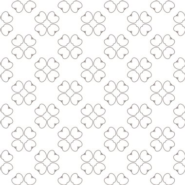 Dikişsiz geometrik süs vektör deseni. Soyut arka plan