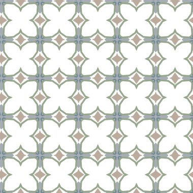 Kusursuz Vektör Deseni. Geometrik Süsleme Biçiminde Arkaplan DokusuName.