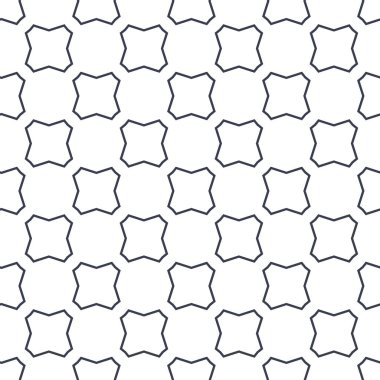 Kusursuz Vektör Deseni. Geometrik Süsleme Biçiminde Arkaplan DokusuName.