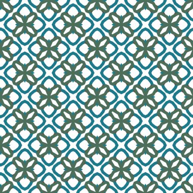 Geometrik süslemeli vektör deseni. Kusursuz tasarım dokusu.