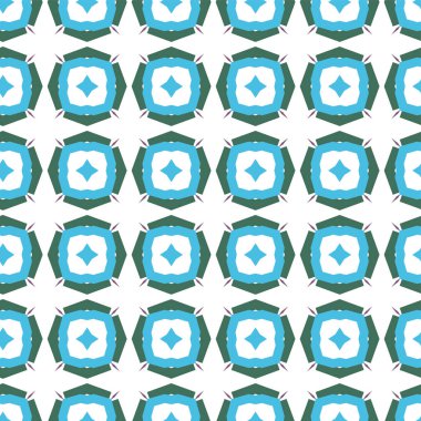 Geometrik süslemeli vektör deseni. Kusursuz tasarım dokusu.