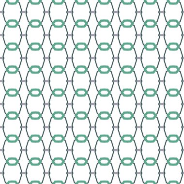Geometrik süslemeli vektör deseni. Kusursuz tasarım dokusu.
