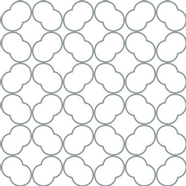 Geometrik süslemeli vektör deseni. Kusursuz tasarım dokusu.