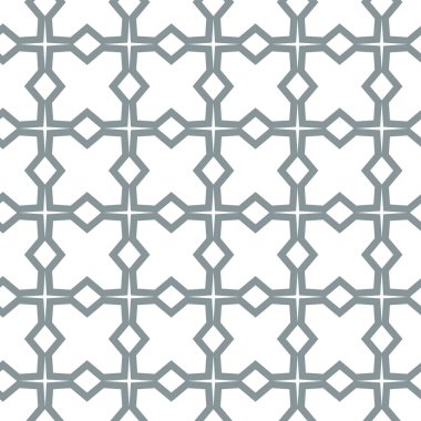 Geometrik süslemeli vektör deseni. Kusursuz tasarım dokusu.