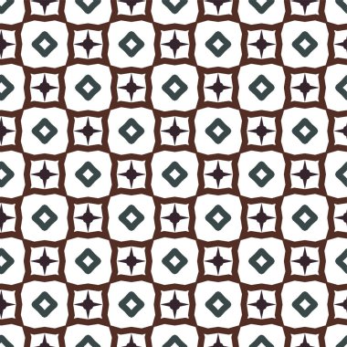 Kusursuz Vektör Deseni. Geometrik Süsleme Biçiminde Arkaplan DokusuName.