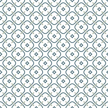 Kusursuz Vektör Deseni. Geometrik Süsleme Biçiminde Arkaplan DokusuName.